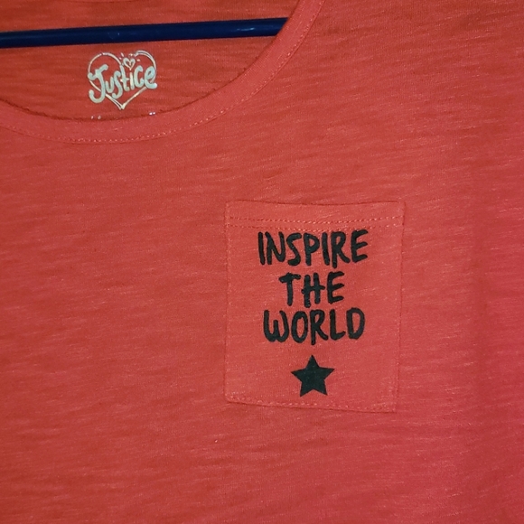 Worn only once! Girl's 3/4 Sleeves Top - Picture 2 of 5